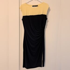 Ralph Lauren Color Block Jersey Dress